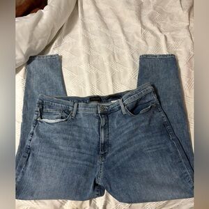 Banana Republic Mid Rise Skinny Jeans